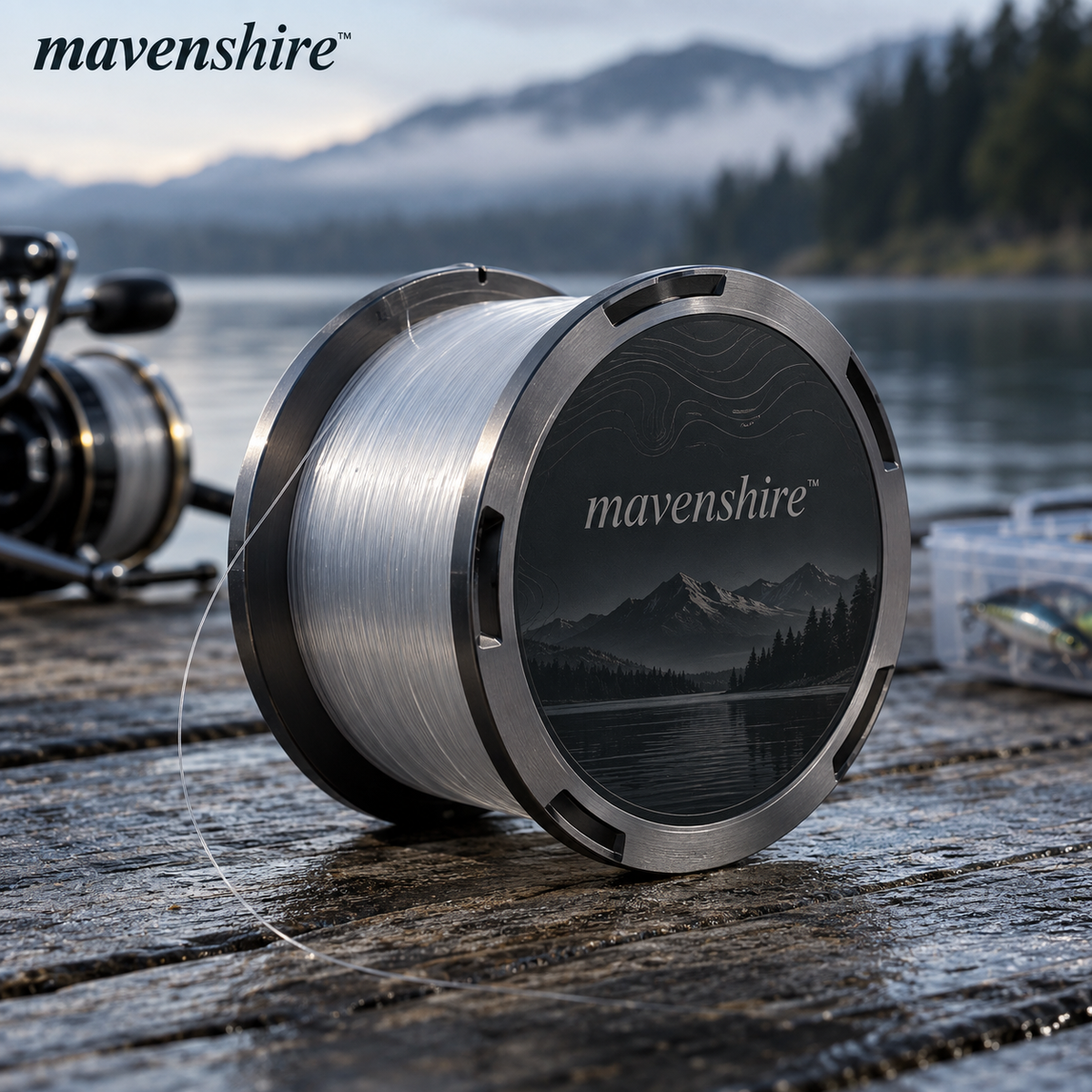 𝒎𝒂𝒗𝒆𝒏𝒔𝒉𝒊𝒓𝒆™ Low-Visibility Fluorocarbon Leader Line