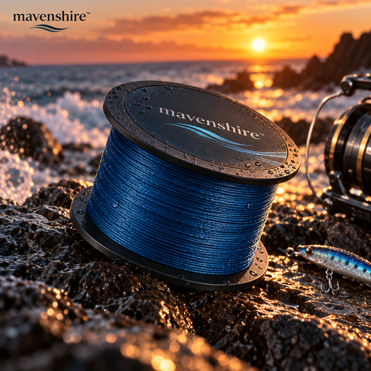 𝒎𝒂𝒗𝒆𝒏𝒔𝒉𝒊𝒓𝒆™ High-Tensile Braided PE Fishing Line Spool