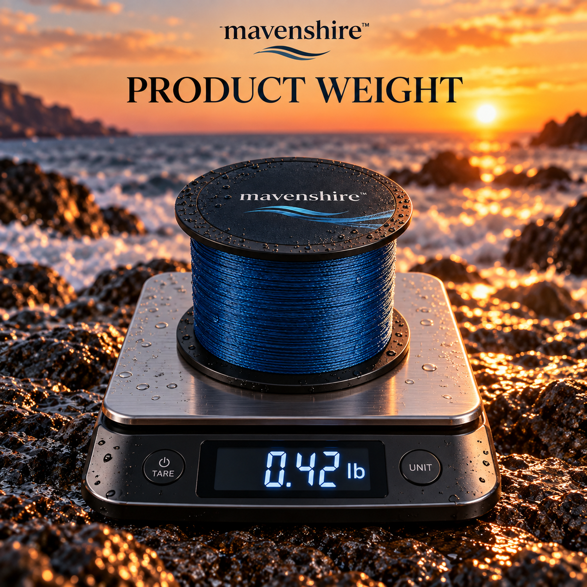 𝒎𝒂𝒗𝒆𝒏𝒔𝒉𝒊𝒓𝒆™ High-Tensile Braided PE Fishing Line Spool