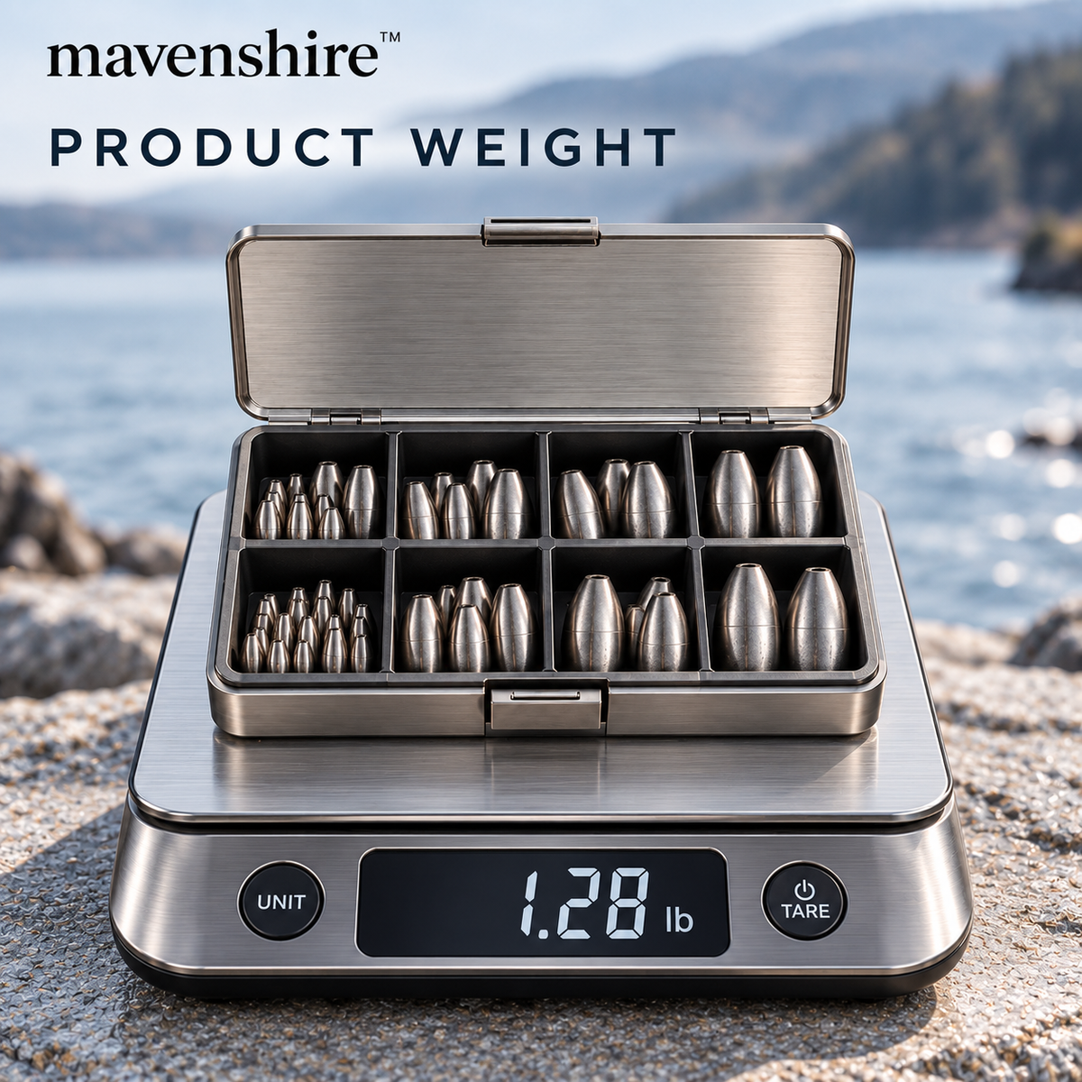 𝒎𝒂𝒗𝒆𝒏𝒔𝒉𝒊𝒓𝒆™ Slim Tungsten Flipping Weights