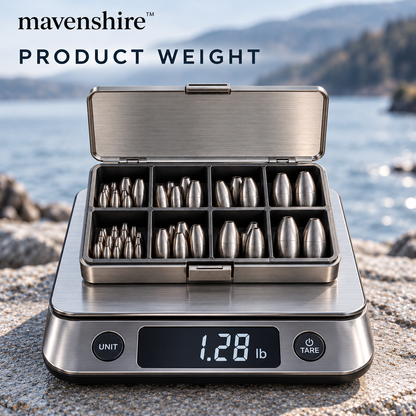 𝒎𝒂𝒗𝒆𝒏𝒔𝒉𝒊𝒓𝒆™ Slim Tungsten Flipping Weights