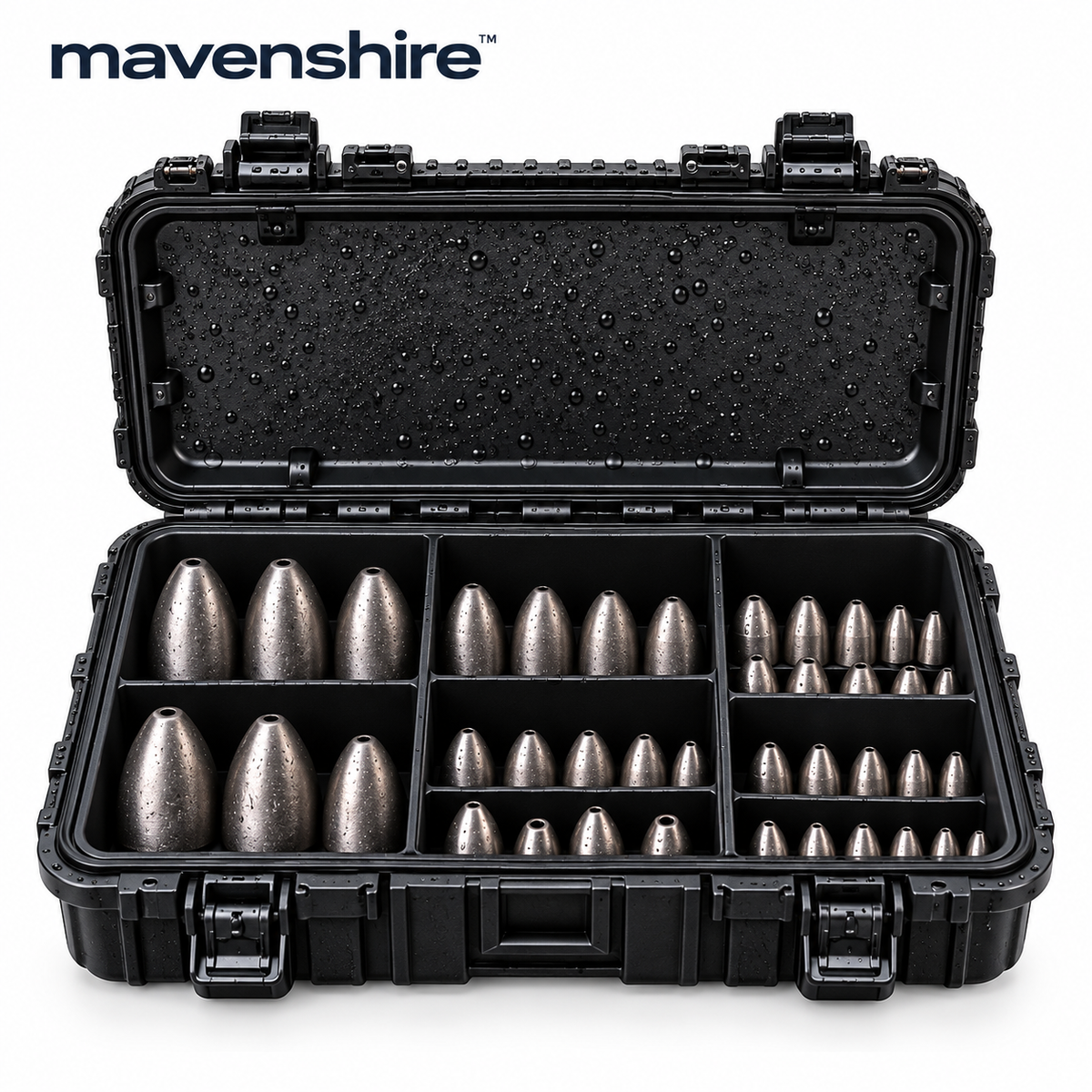 𝒎𝒂𝒗𝒆𝒏𝒔𝒉𝒊𝒓𝒆™ Solid Tungsten Bullet Sinkers