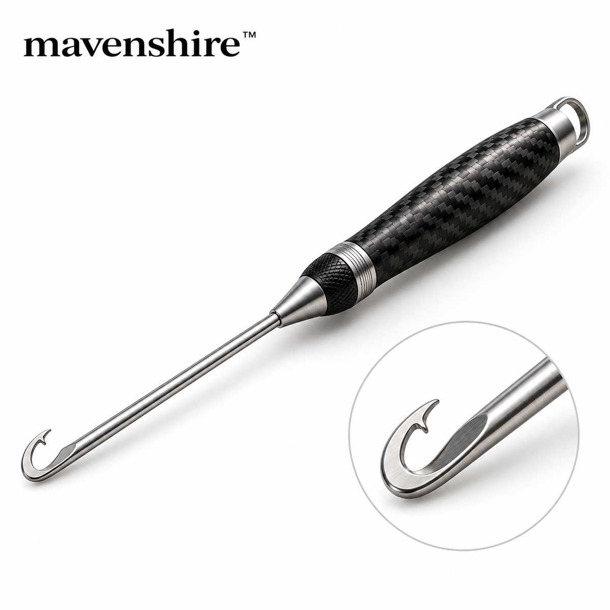 𝒎𝒂𝒗𝒆𝒏𝒔𝒉𝒊𝒓𝒆™ Ultralight Carbon Fiber Hook Remover