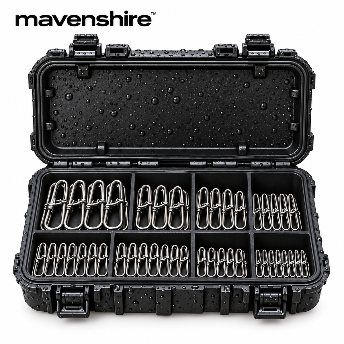 𝒎𝒂𝒗𝒆𝒏𝒔𝒉𝒊𝒓𝒆™ Lightweight Titanium Alloy Quick Snap Clips